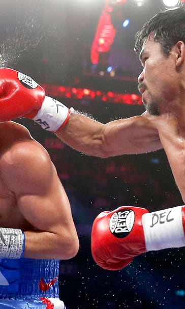 Pacquiao knocks Algieri down 6 times in dominant decision win